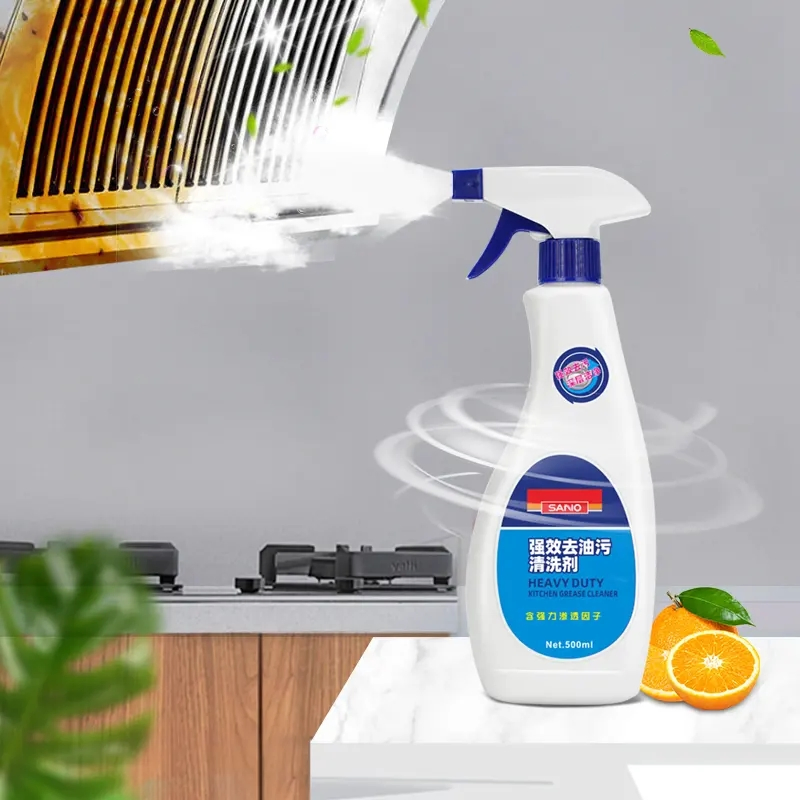 Powerful 500ml Multi-Purpose Powder Cleaner for Kitchen Oil Stains
