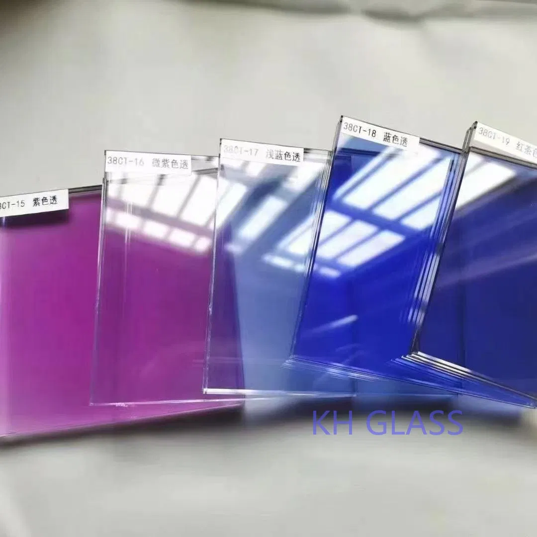 5+5mm Factory Wholesale Clear Safety PVB Film Laminated Glass