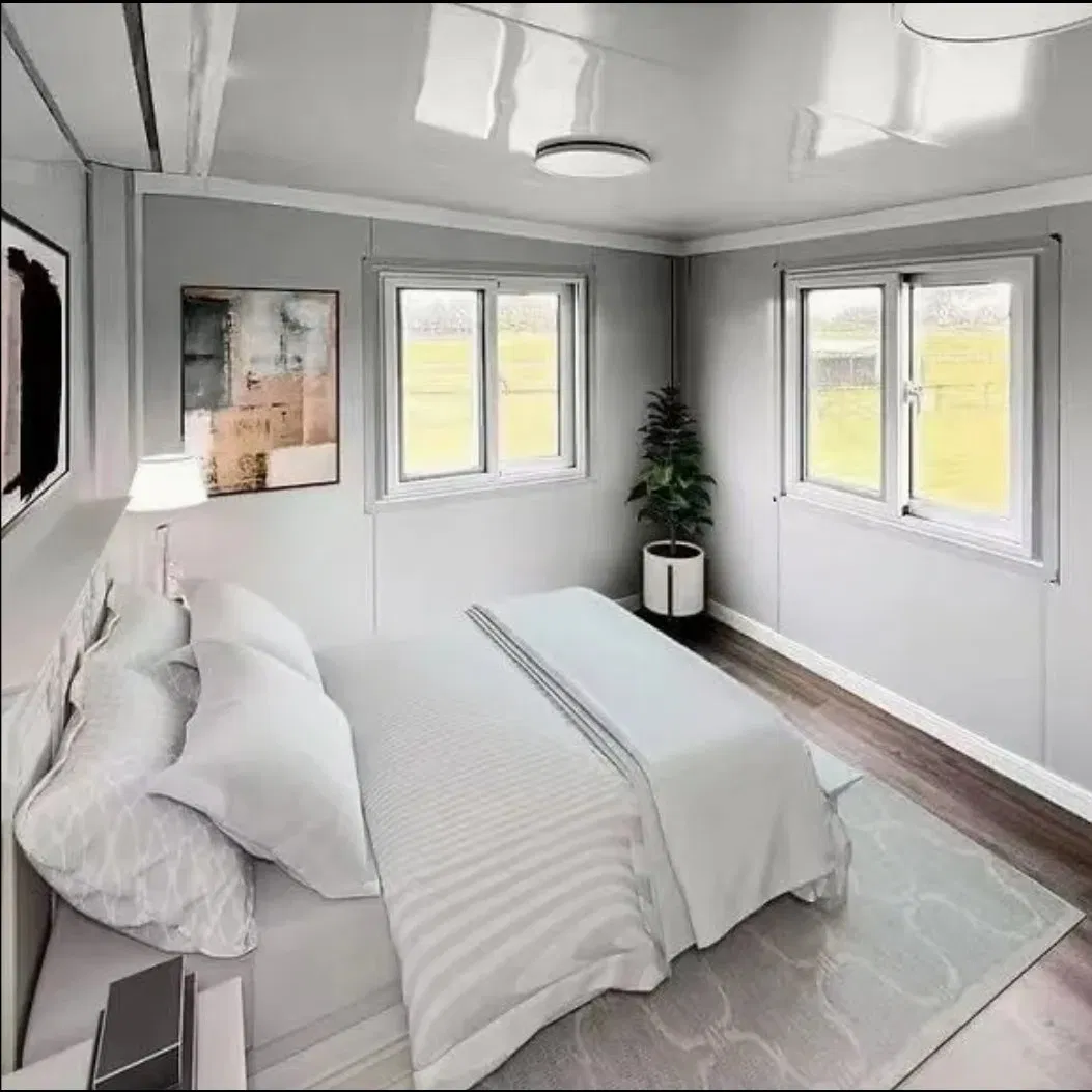 20FT 40FT Prefab Container Houses Prefabricated Expandable House Shipping Container Homes Portable Toilet Tiny House with 2 3 5 Bedroom