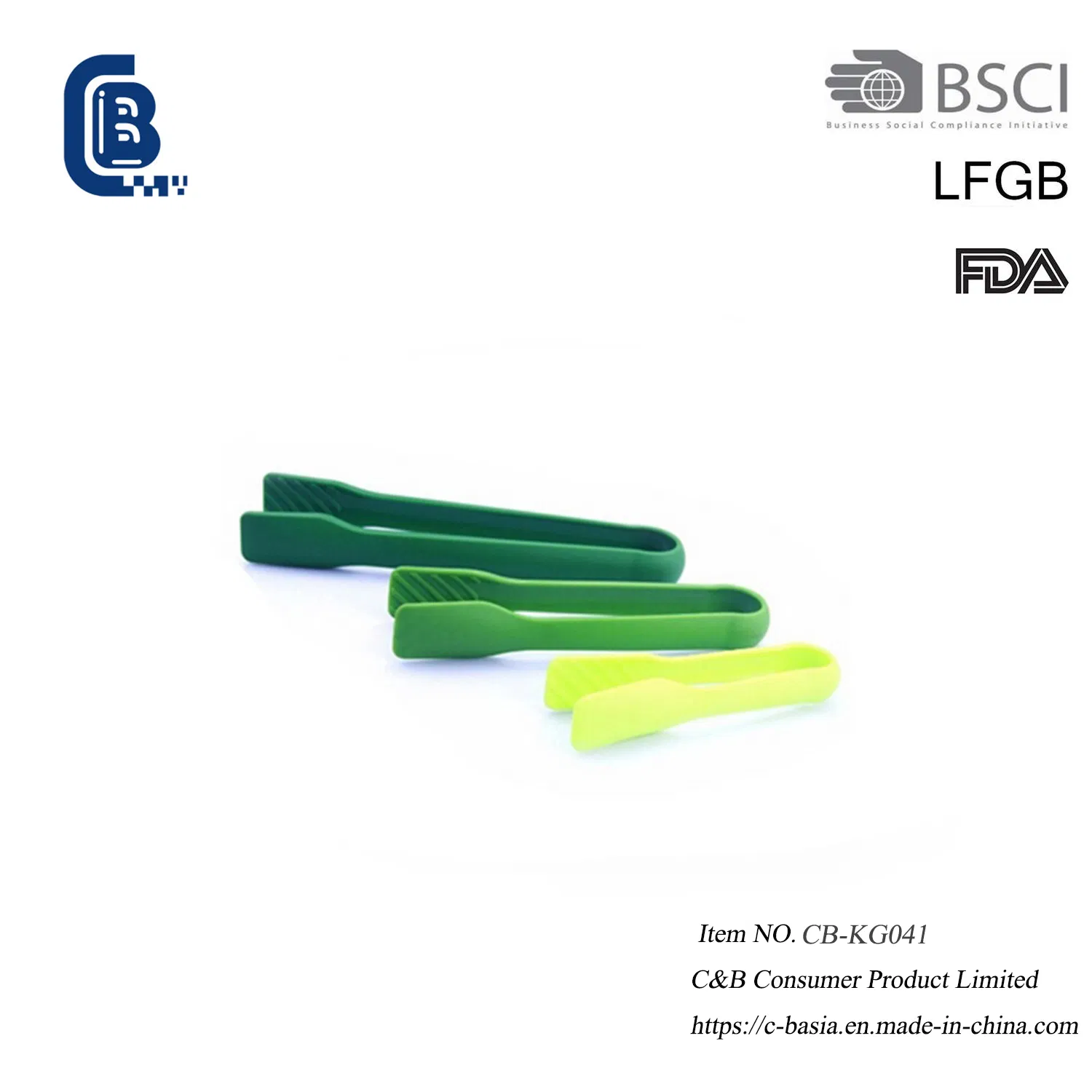 Щипцы для барбекю и сервировки из пищевого пластика