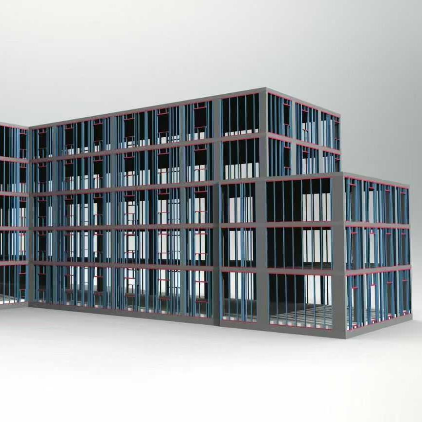 Customized Prefab Light Gauge Steel Modular Housing Apartment with Free Design