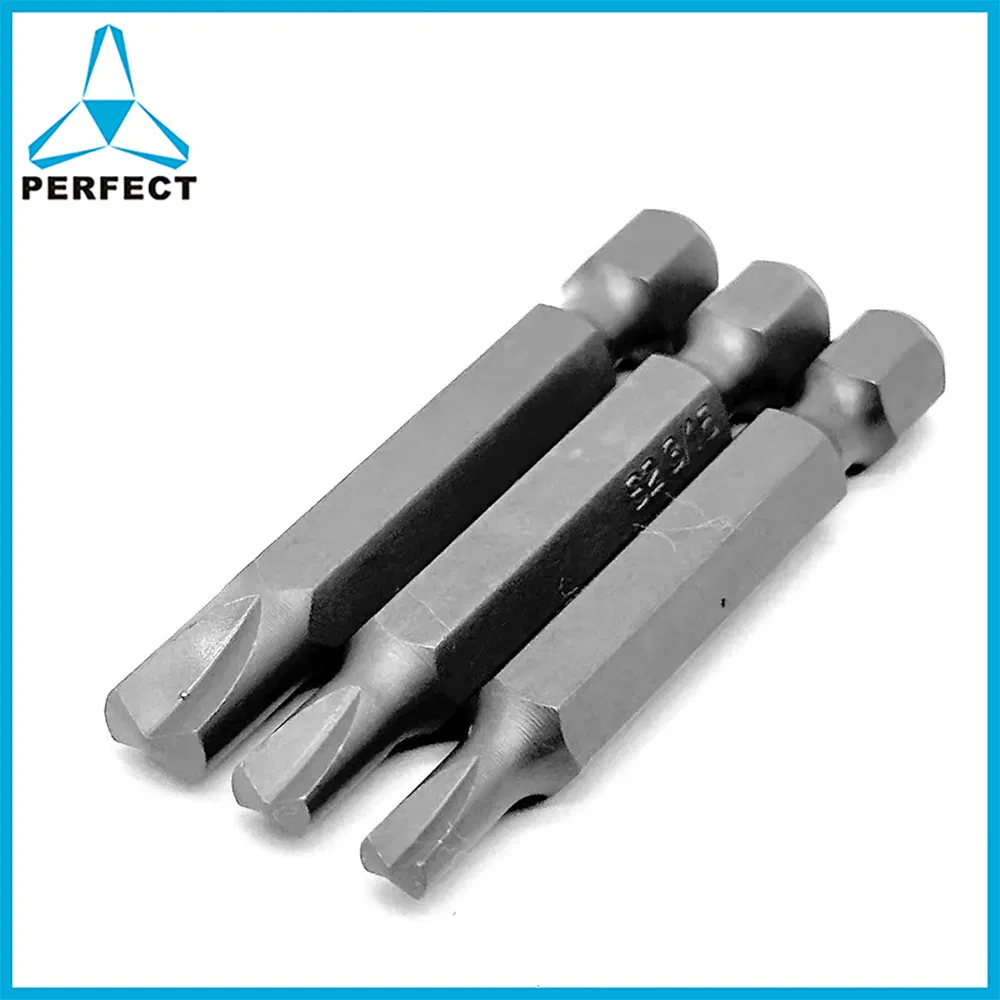 Type-G Clutch Head 3/16" S2 Steel Screwdriver Insert Power Bits