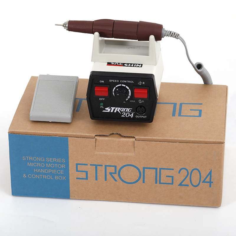 Drilling Machines 45000rpm Micromotor Strong 204+102ln Dental Micromotor with Handpiece