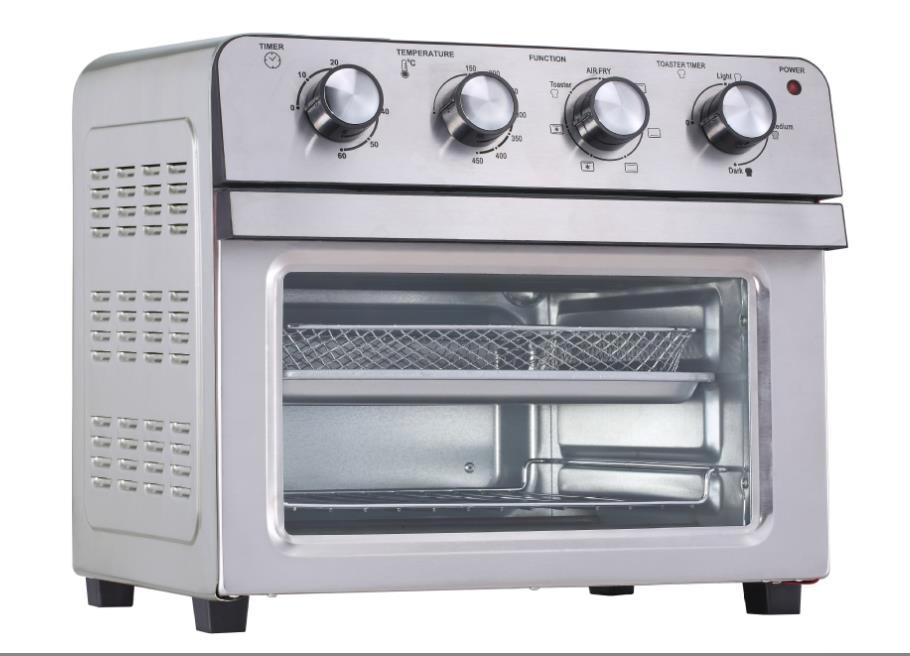 28L Multifunctional Oil Free Digital Electric Broil Airfryer Oven Toaster