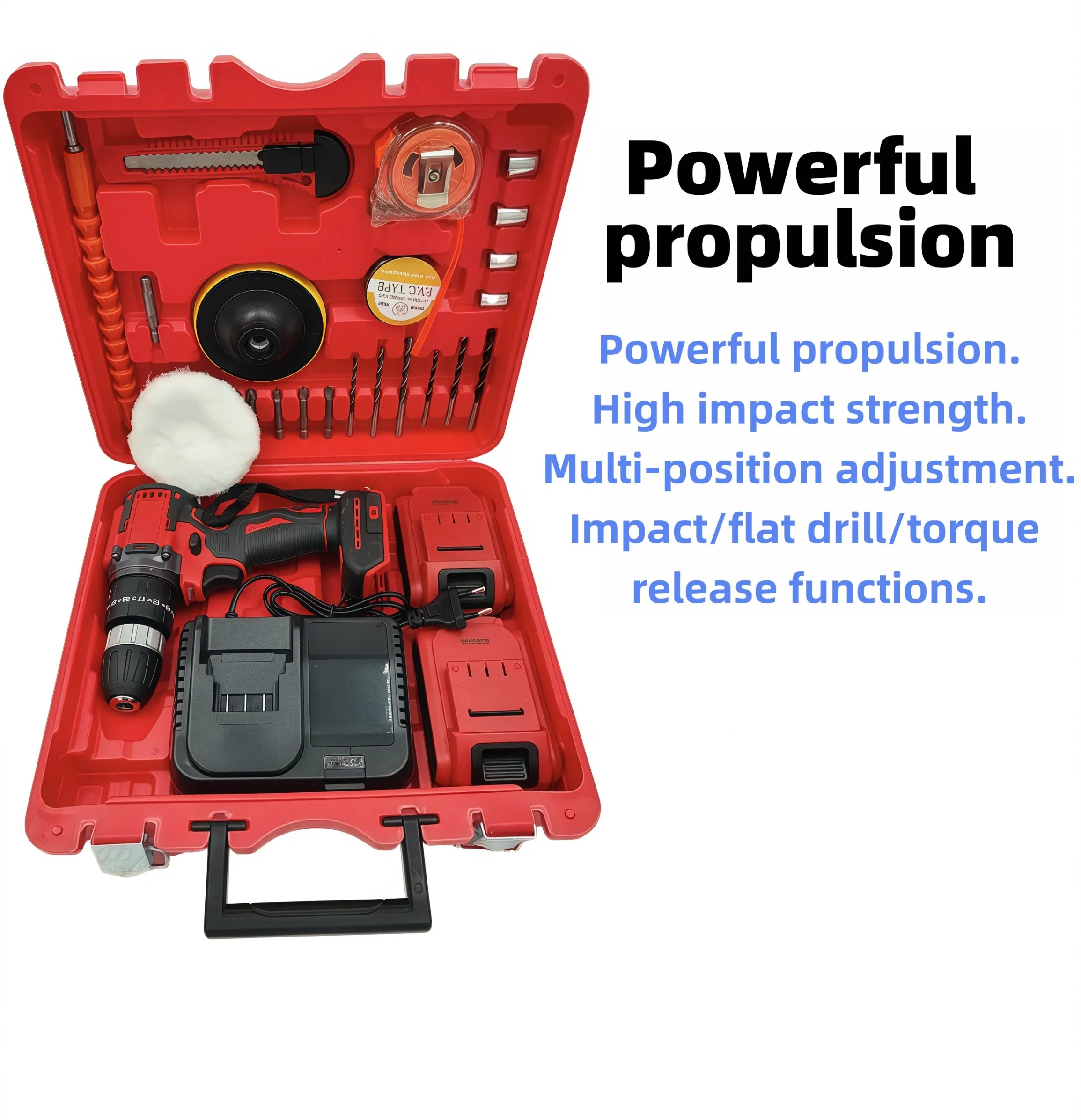 Беспроводной ударный шуруповерт LANGE 21В с аккумулятором