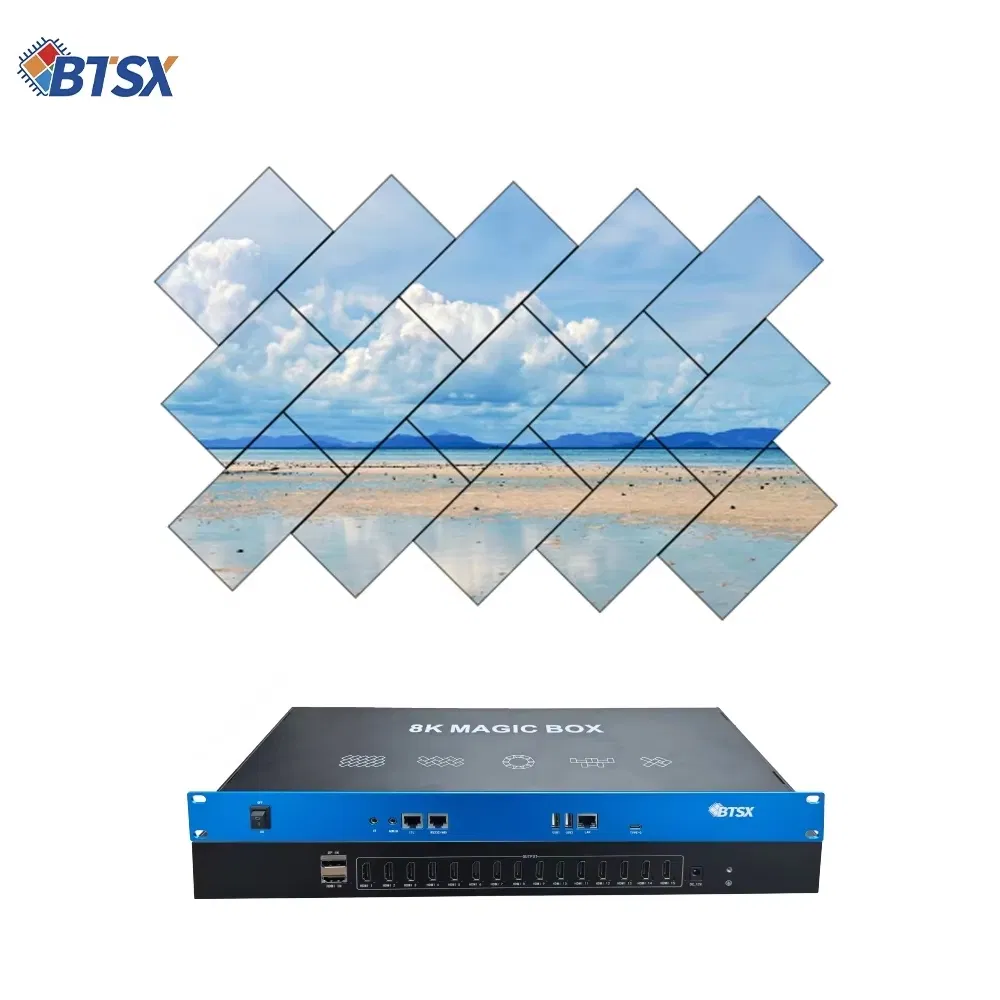 Разветвитель HDMI 1x15 8K 64G, процессор Fusion