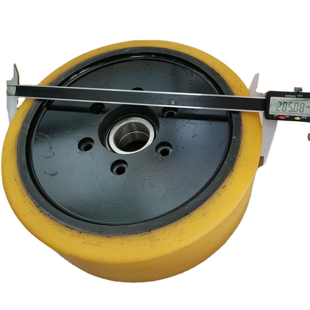 Electric Forklift Jungheinrich Truck 50262621 Stacker Solid 285 X 100 - 40mm Load Wheel 6 Holes or 9 Holes