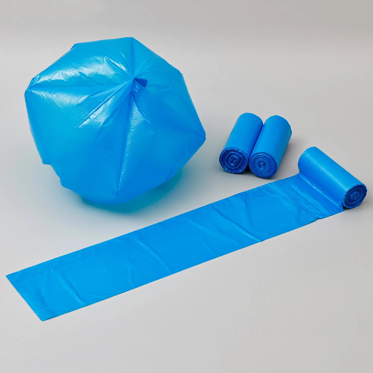 Thickened Customized Hand-Held String Plastic Drawstring Design Trash LDPE Garbage Bag for Factory Price