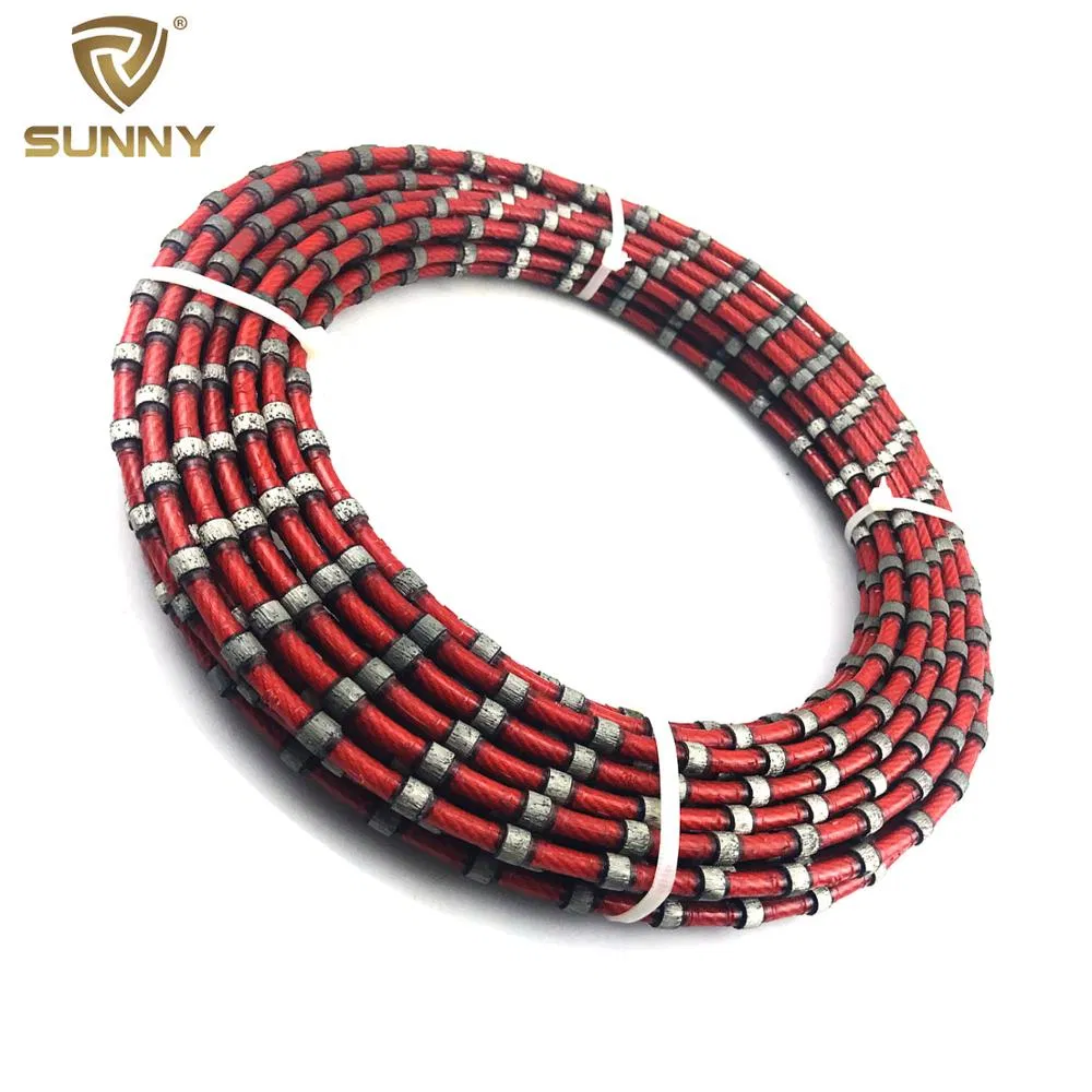 8.8mm Marble Cutting Rope Diamond Wire Saw for Block Cut