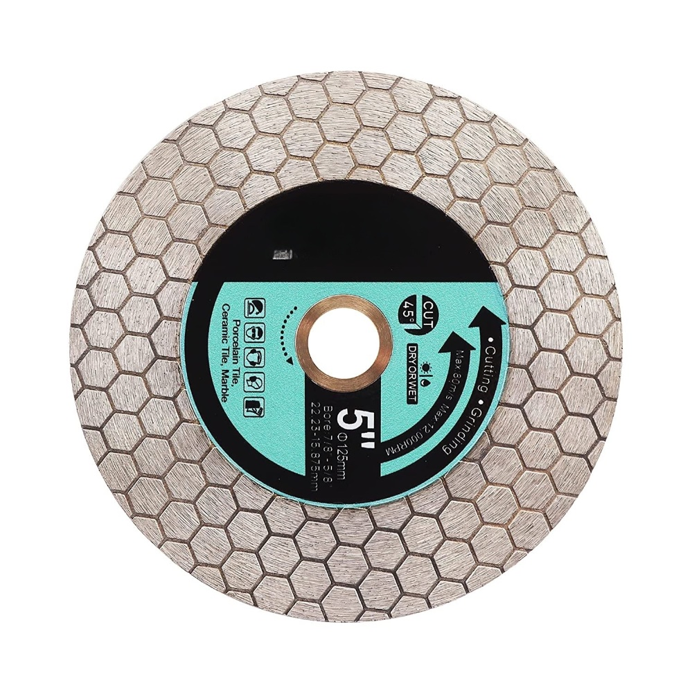 Diamond Saw Blade Hexagon Design for Cutting and Grinding Soccer Blade