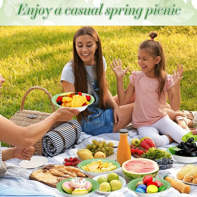 Vibrant 16 Oz Grass Green Snack Bowl for Parties