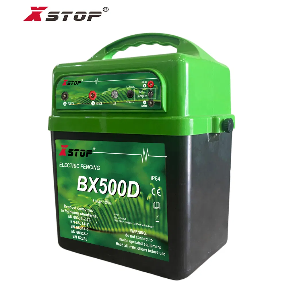 Security Horse Electric Fence 12V Solar and Adapter Energizer