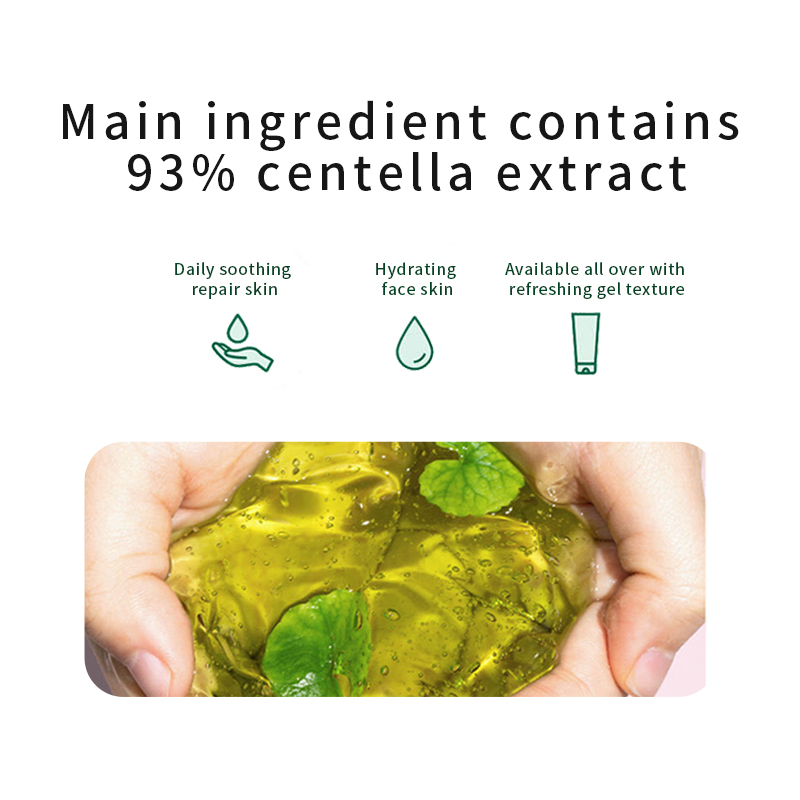 Private Label Centella Soothing Gel Moisturizing Repair Aloe Vera Cream