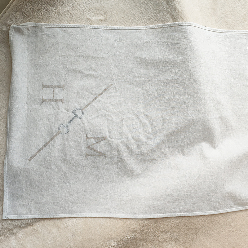 High Quality Flour Sack Kitchen Cotton Tea Towel Customized Printing Design for Kitchen Dish Cleaning Towel