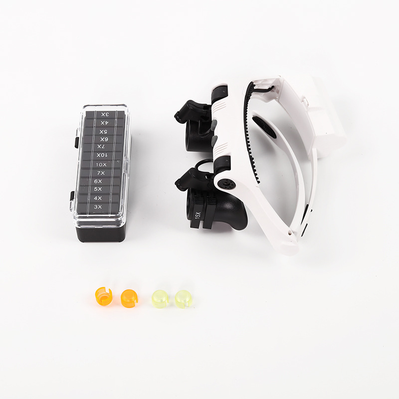 New Design Watch Repair Magnifier with LED Light with 21 Different Magnifications Magnifying Glass