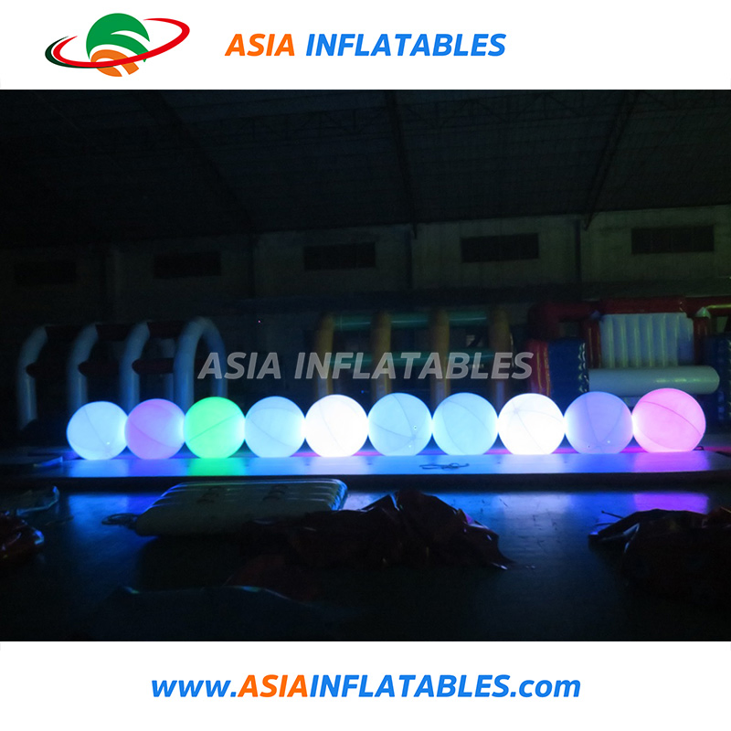 2019 Popular PVC Inflatable LED Advertising Balloon LED Lighting Balloon for Party
