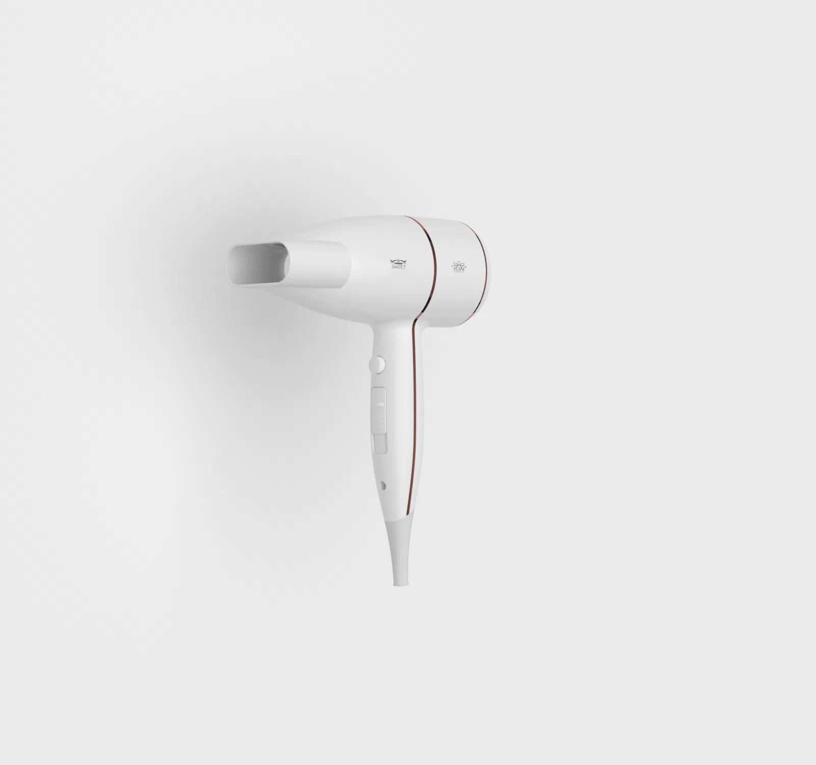 Custom High Quality DC Motor Household Travel Portable Handhold Hair Dryer 2000W High Power Low Noise Ionic Hair Blower Dryer