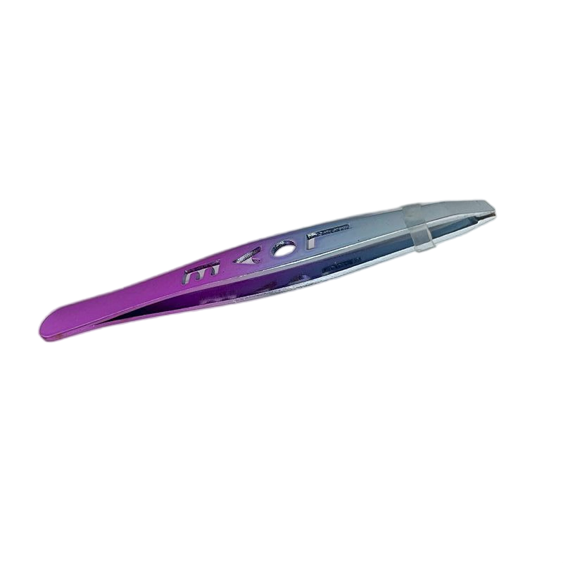 Lady Personal Care Makeup Tool Stainless Steel Slanted Eyebrow Tweezer