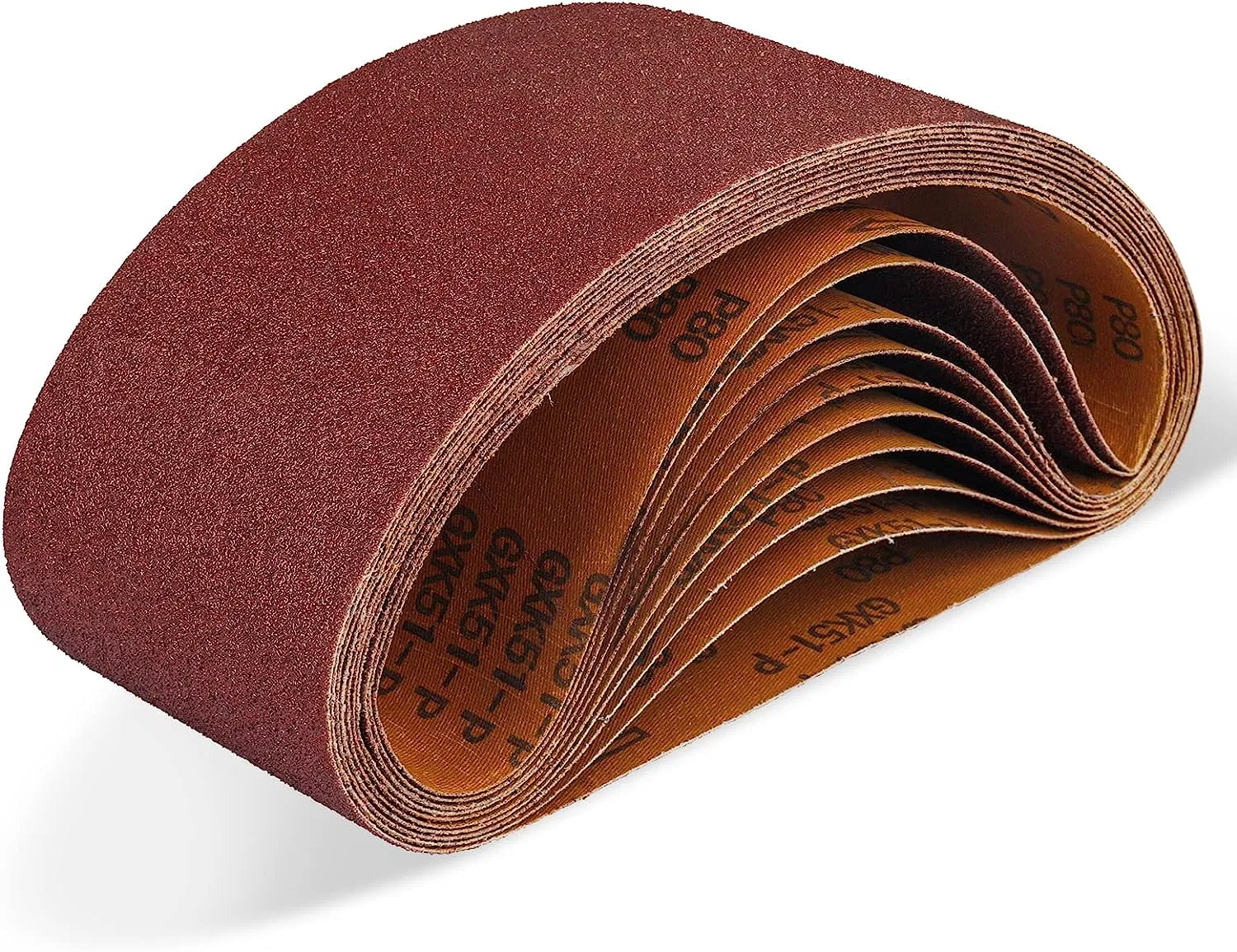 Sanding Belt Sander Belts 80 Grits Best for Sanding Wood Metal and Paint