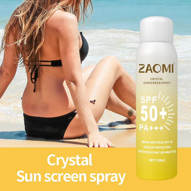 Private Label High Quality Zaomi Sunscreen Spray Sun Protection Spray SPF 50 for Facial