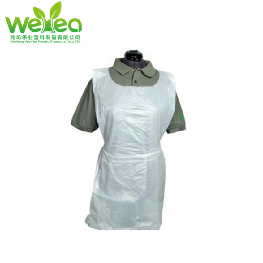 Plastic Clear Medical Disposable Polythene Kids Apron