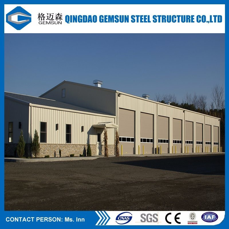 China Supply Factory Supply Fast Build Sandwich Panel Steel Structure Building