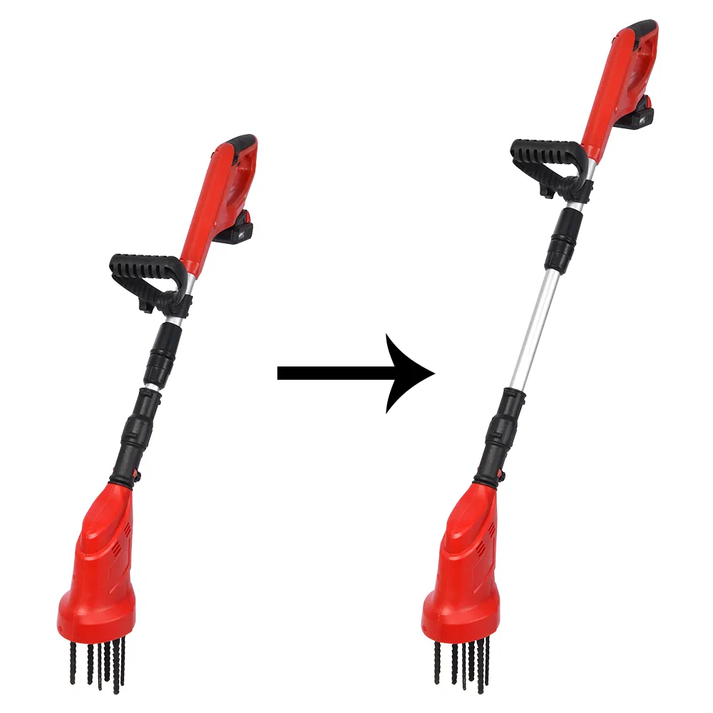 20V Electric Cordless Mini Power Battery Garden Tiller Portable Rotary Tiller Cultivator Agriculture Tools