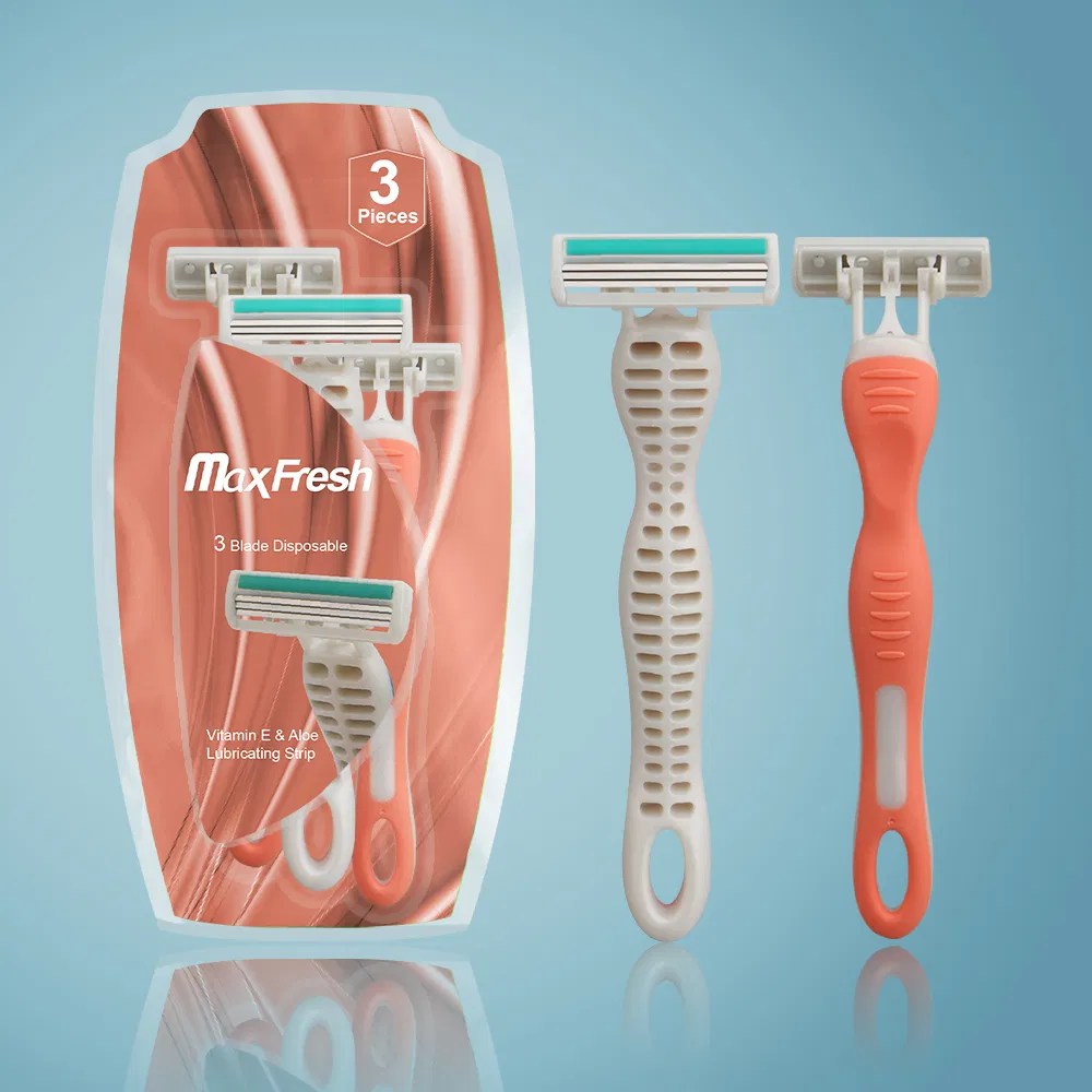 New Design Triple Blade Razor 3 Blade Disposable Shaving Razor for Men
