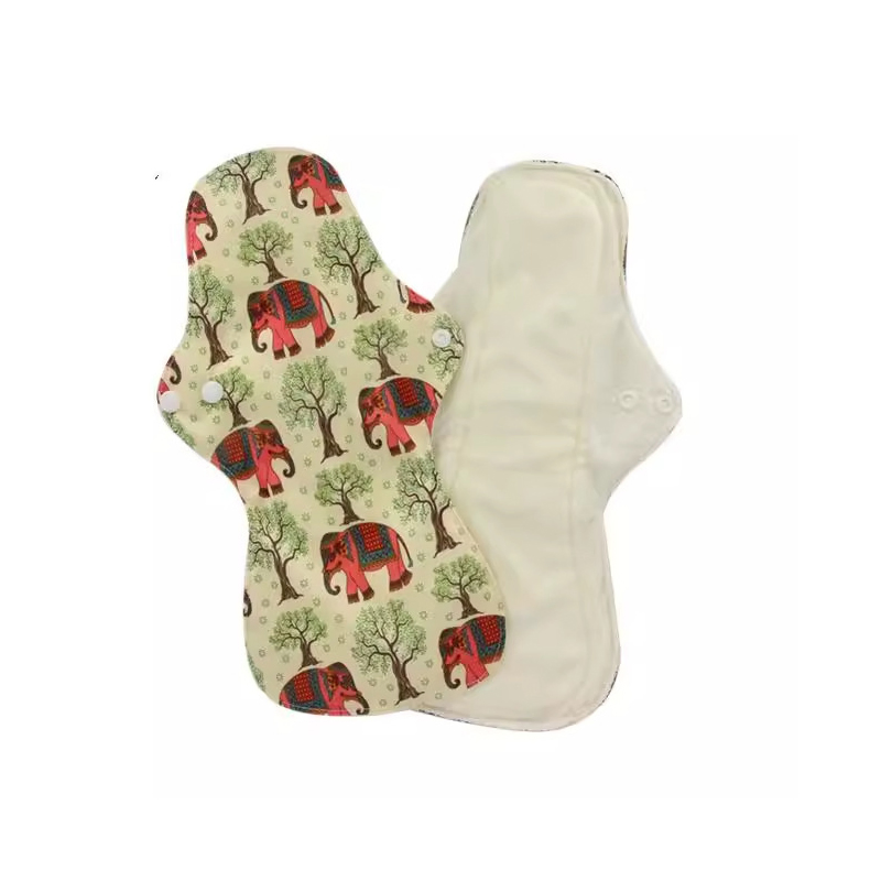 Menstrual Sanitary Pad, Sanitary Napkin Pad, Bamboo Fiber Bamboo Charcoal Sanitary Pad