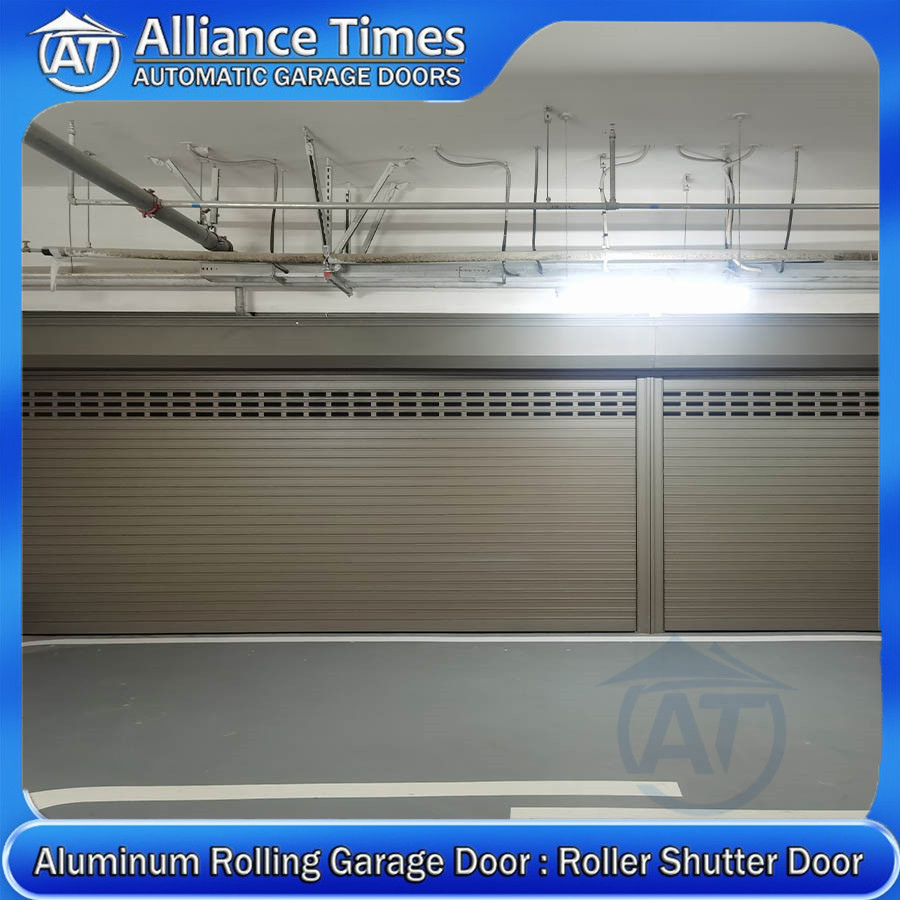 Premium Aluminum Alloy Garage Shutter Doors for Residential Use