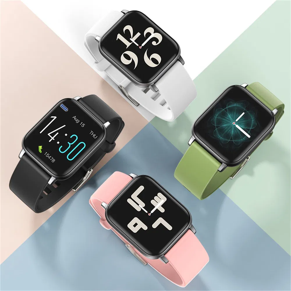 S50 Sports Smartwatch Heart Rate Healthy Blood Pressure Thermometer Step Waterproof IP68 Smart Watch for Men and Women