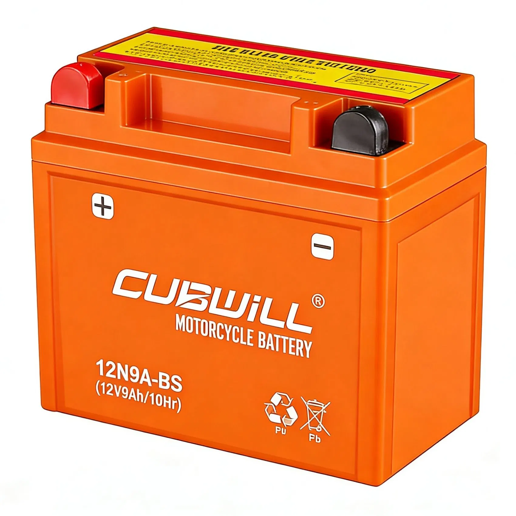 Аккумулятор 12V 9Ah 12N9A-BS для мотоциклов и скутеров