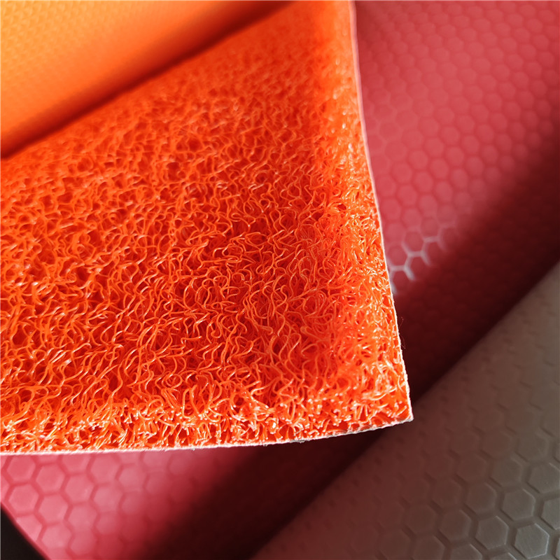 Wholesale Non Slip Cheap Price Private Home Polyester Textiles PVC Coil Set 3D Kitchen Door Hall Mats Kids Plastic Floor Mat