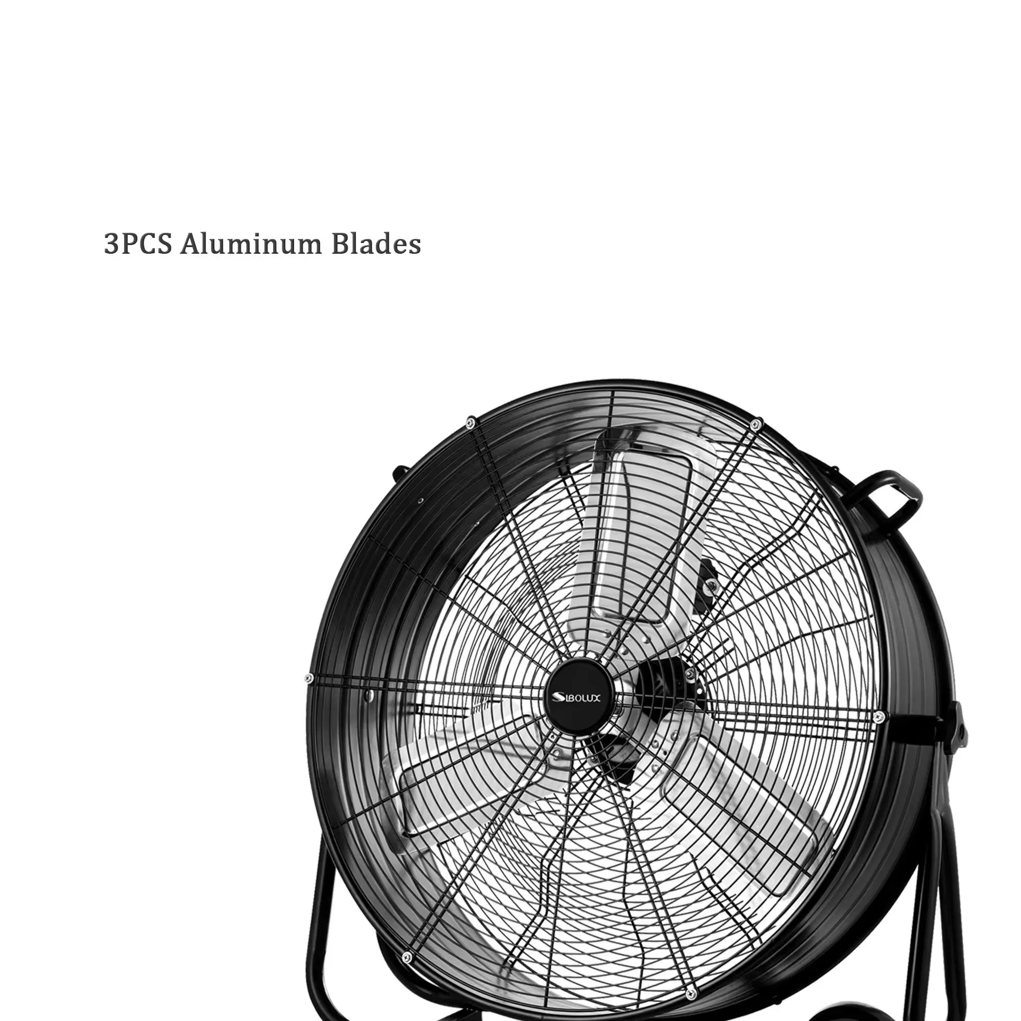 Wholesale-Customized Industrial Pedestal-Fan Household Large Floor Standing-Fan Big-Fan Ventilateur 30-Inch Drum-Fan
