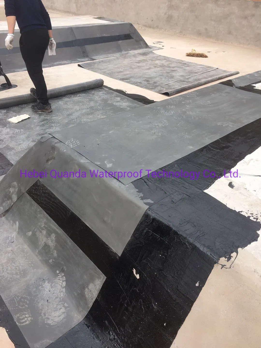 Best-Selling EPDM Rubber Waterproof Membrane for Roofs with Factory Price
