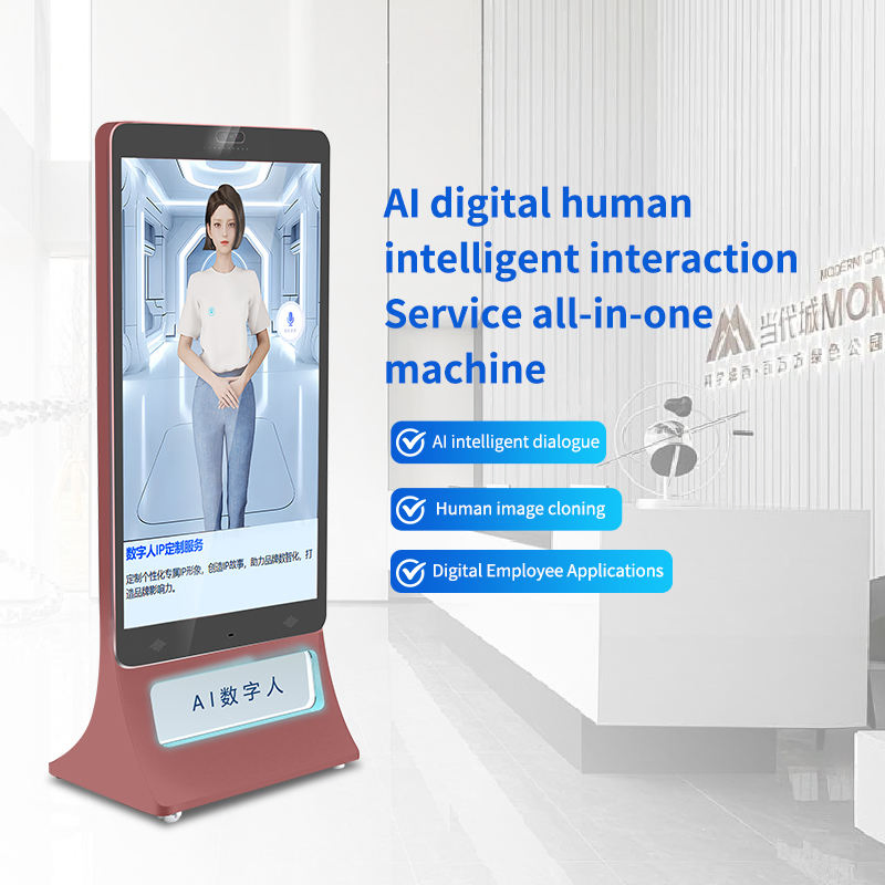 Ai Interactive Touch Screen Q&a Engagement Digital Kiosk Robot Kiosk Ai Digital Human