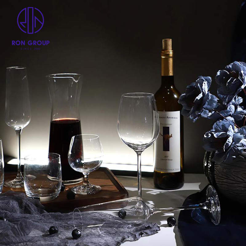 Factory Clearance Price of High End Tang Do Crystal Glass Red Wine Glasses