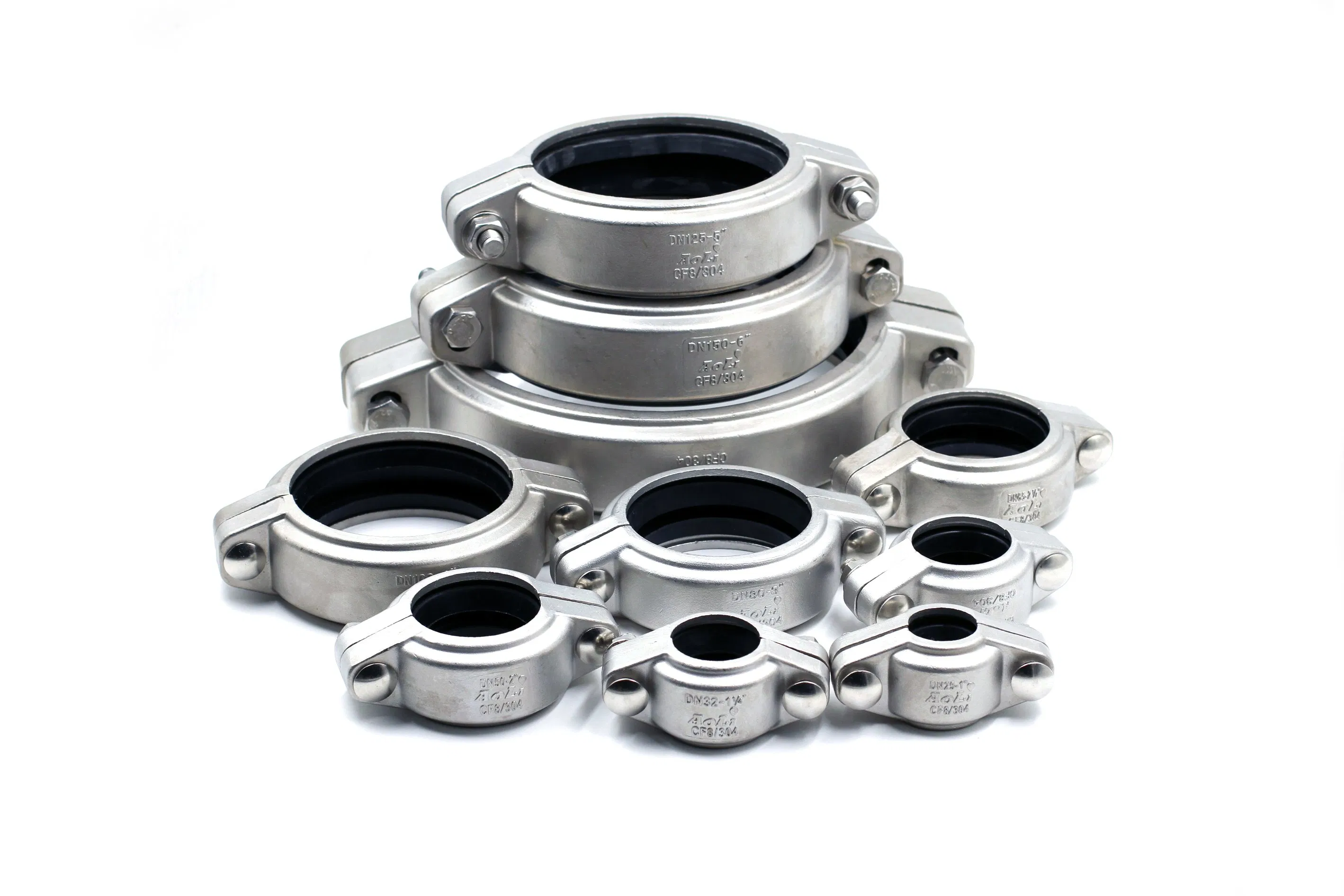 304 Grooved Coupling in Piping System Mr-P-Ktss for Sale Made in China with High Quality