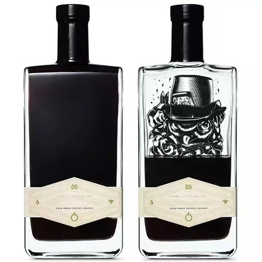 Стеклянные бутылки для виски, джина, водки 200-750 мл