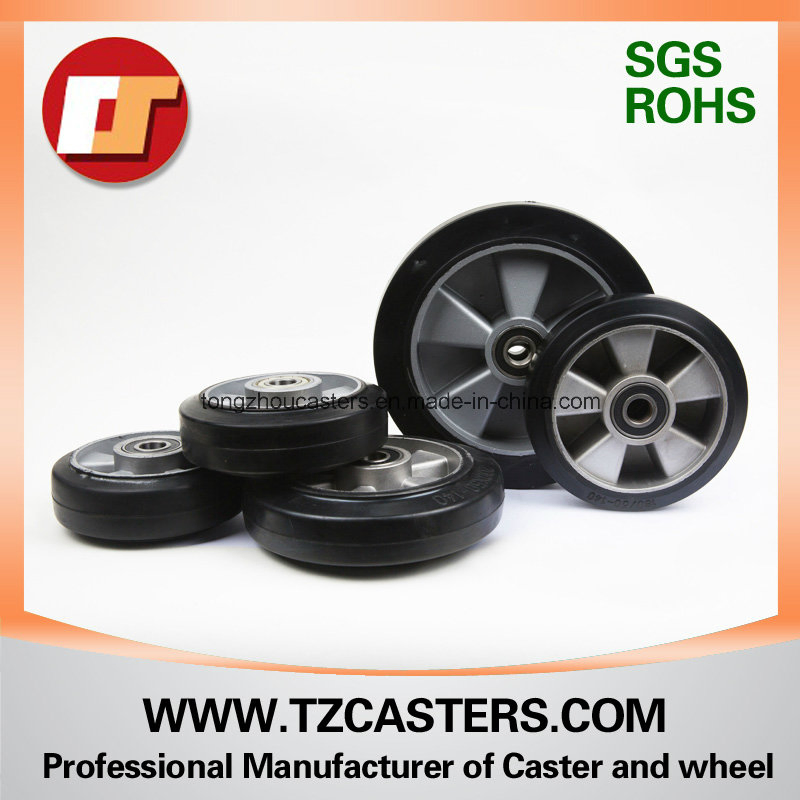 OEM China Factory Manufacturer 200*50mm Industrial PU Caster Wheel for Hand Truck