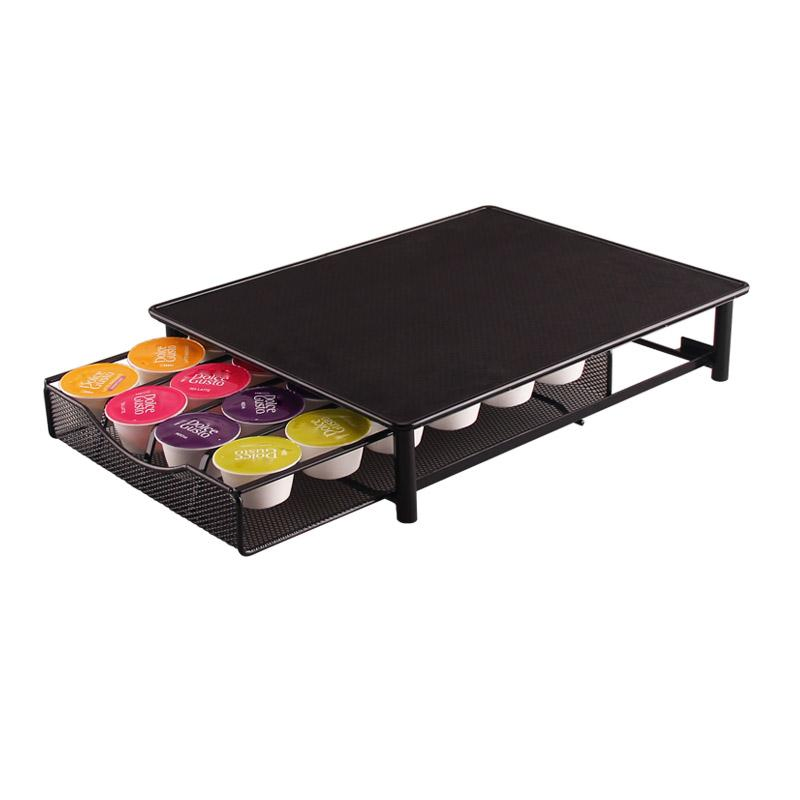 Металлическая подставка для капсул Nespresso и Dolce Gusto на 24 шт.