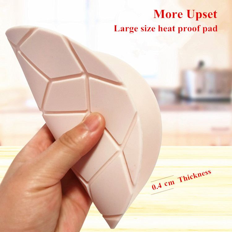 Silicone Trivet Place Mats Non Slip Heat Resistant Kitchen Dinner Table Mat
