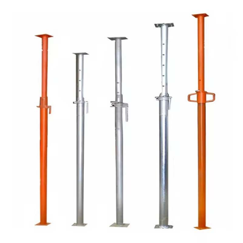 Adjustable Height Scaffolding Support: Painted Steel Prop Solutions