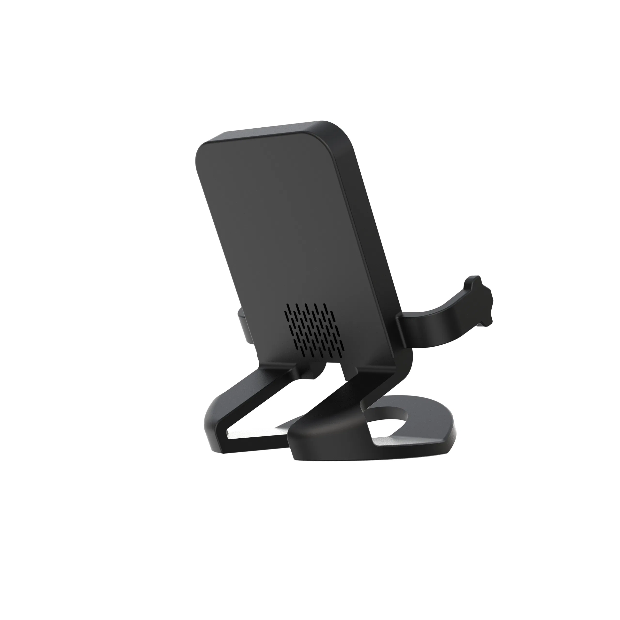 Mobile Phone Use Desktop Vertical Black Wireless Charger 15W