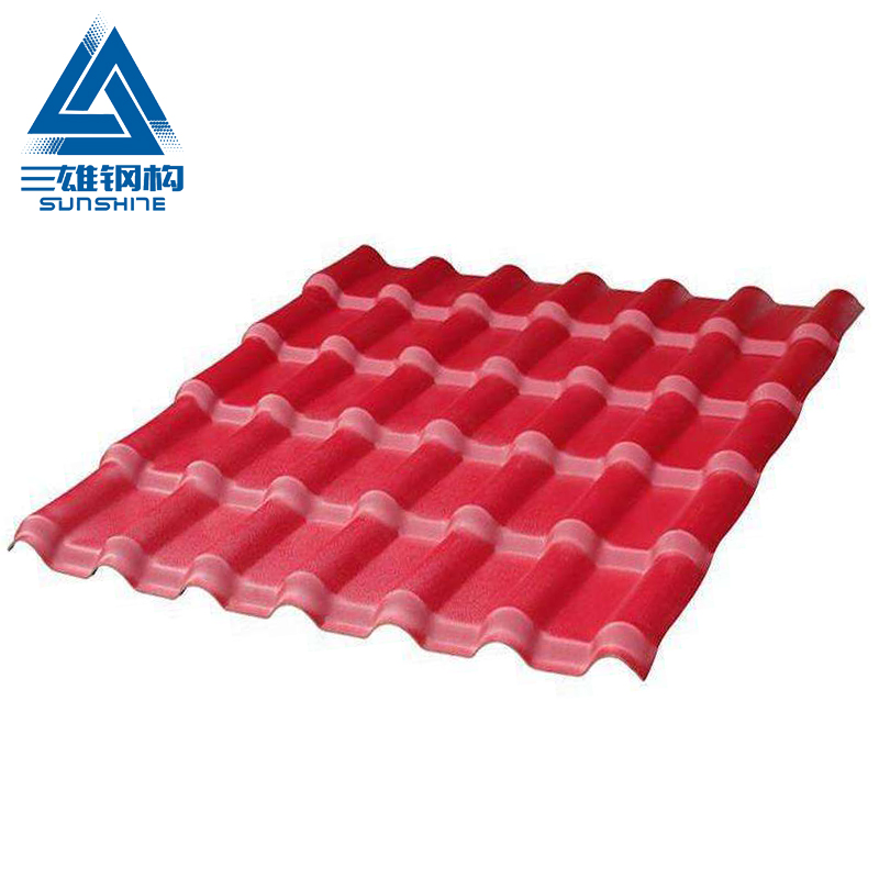 Synthetic Color Roofing Sheet Material Resin Roof Tile