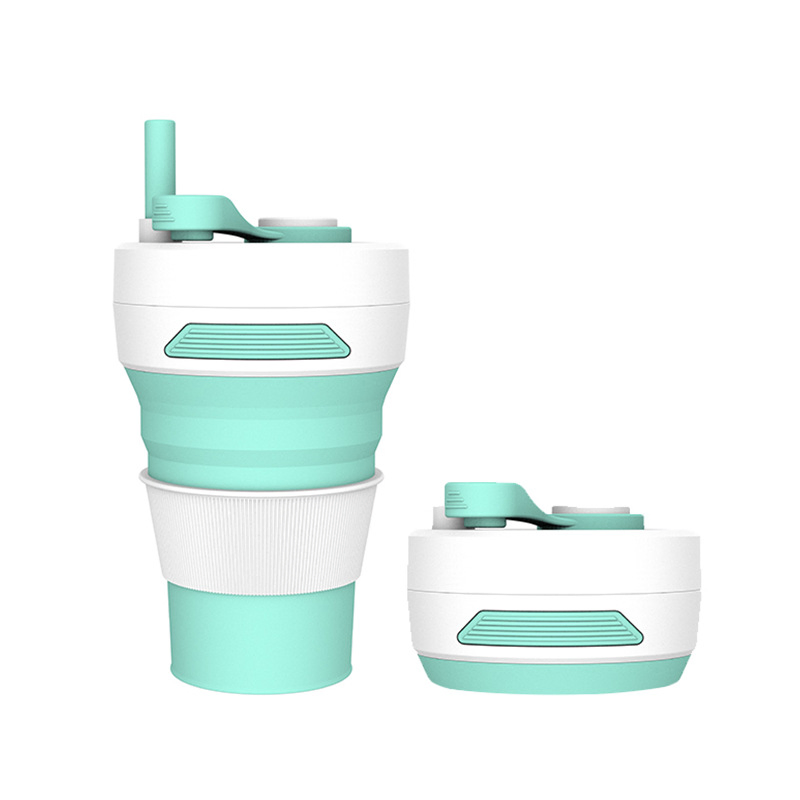 Силиконовая складная кружка 500 мл