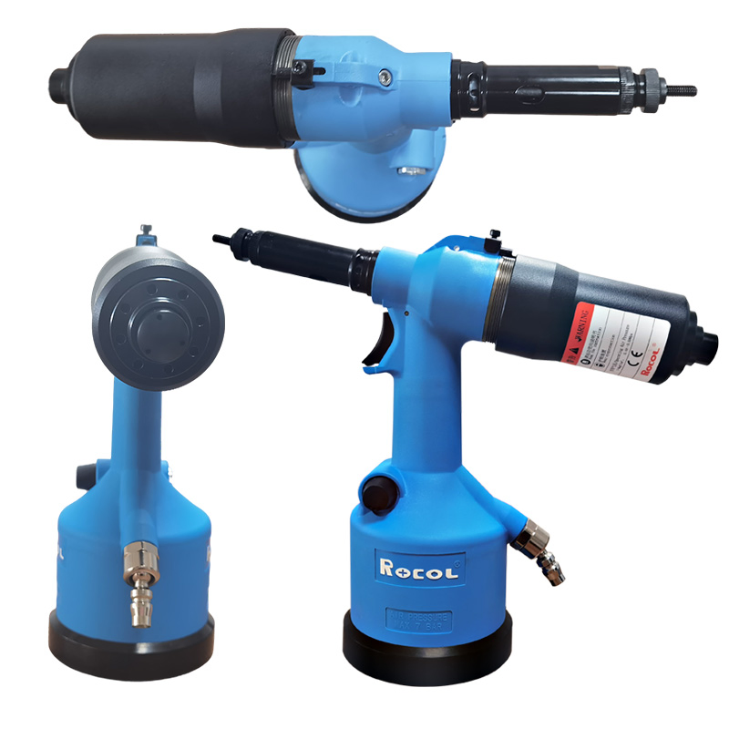 20000n Force Power Lower Noise Hydro-Phneumatic Hand Nut Riveter