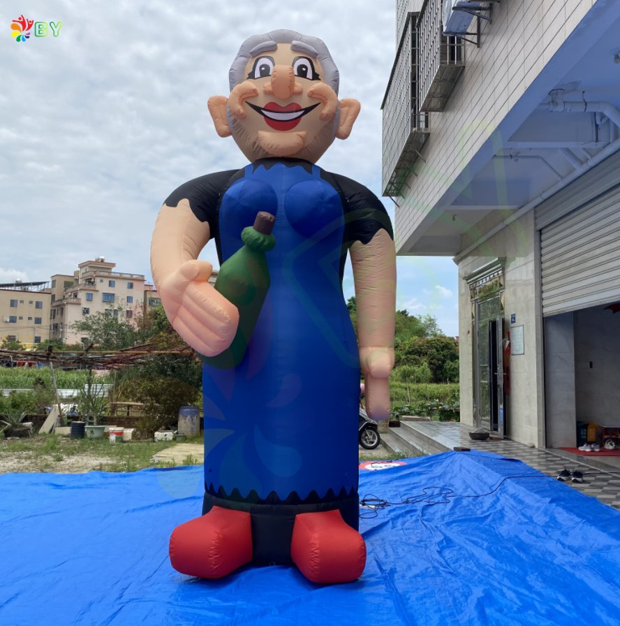 High Quality Inflatable Sarah Balloon/Durable Inflatable Holland Dolls