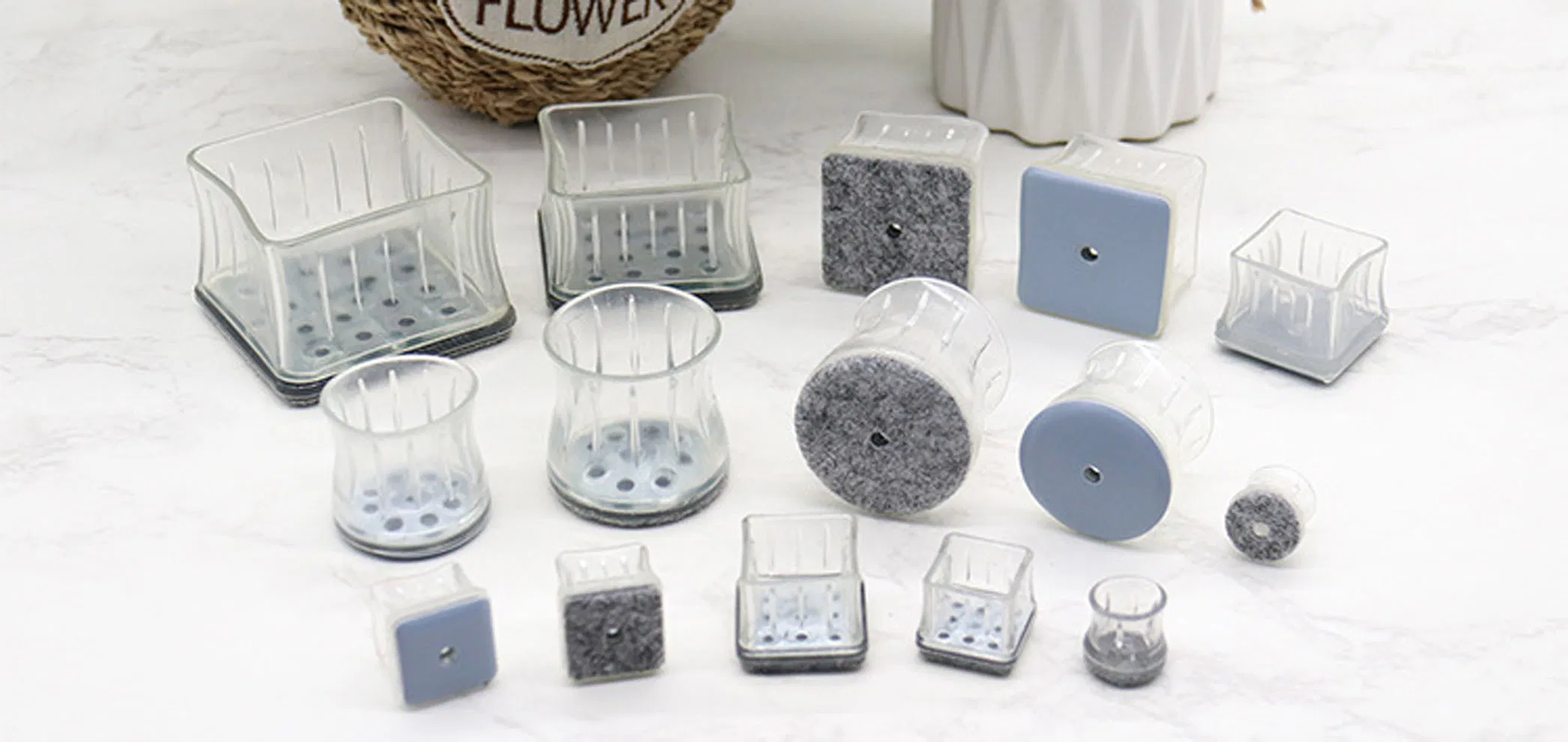 Chair Feet Cover Pads Floor Protectors Furniture Table Silicone Leg Cover