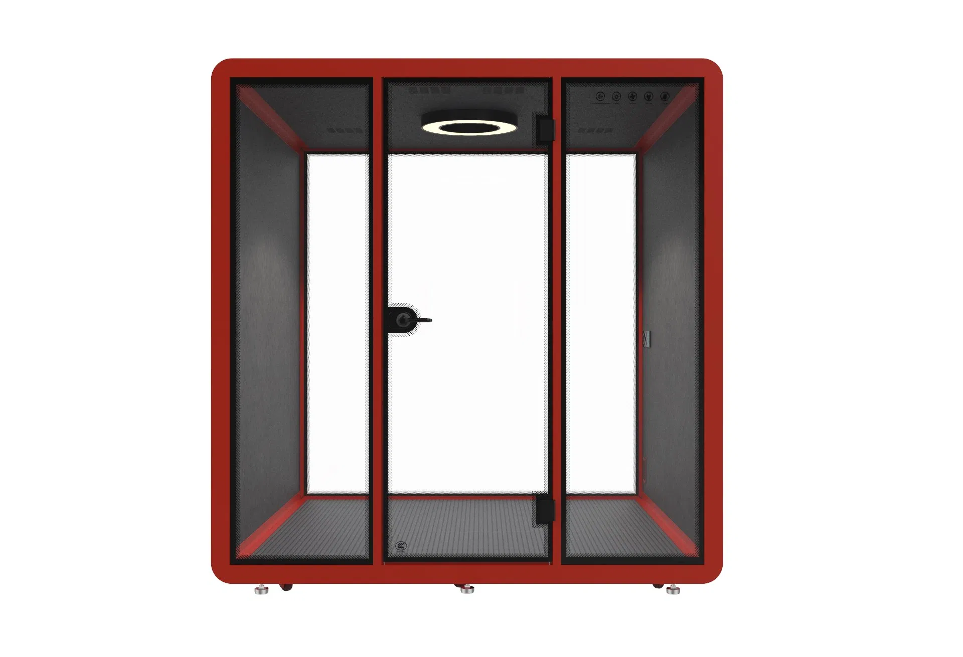 Acoustic Soundproof Office Booth with Modular Design for Easy Installation and Flat Pack Shipping